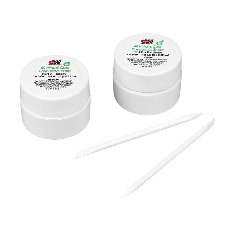 60 Minute Conductive Epoxy Adhesive Hardener, 10 gram Jars